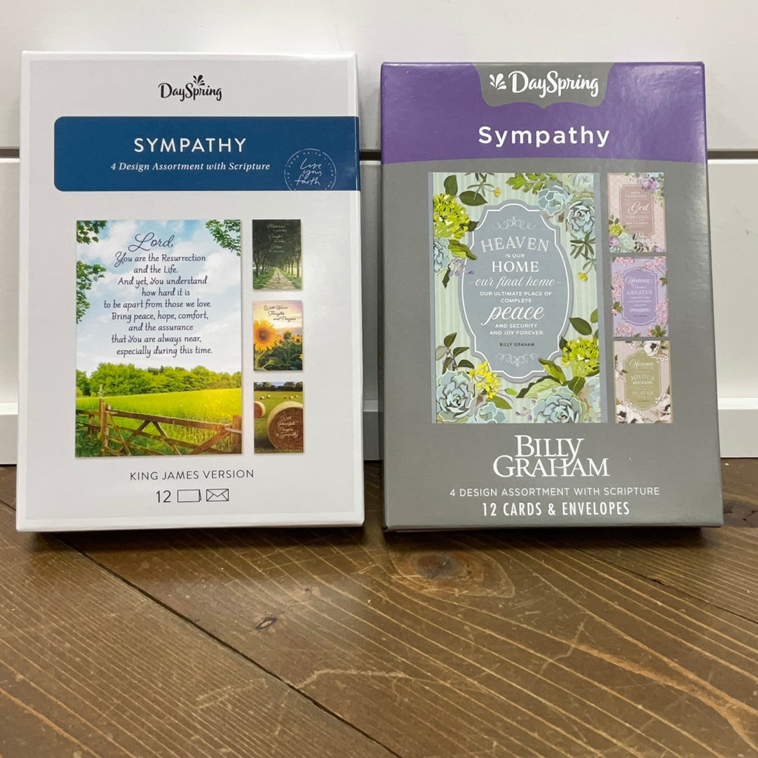 Asst Sympathy Boxed Cards
