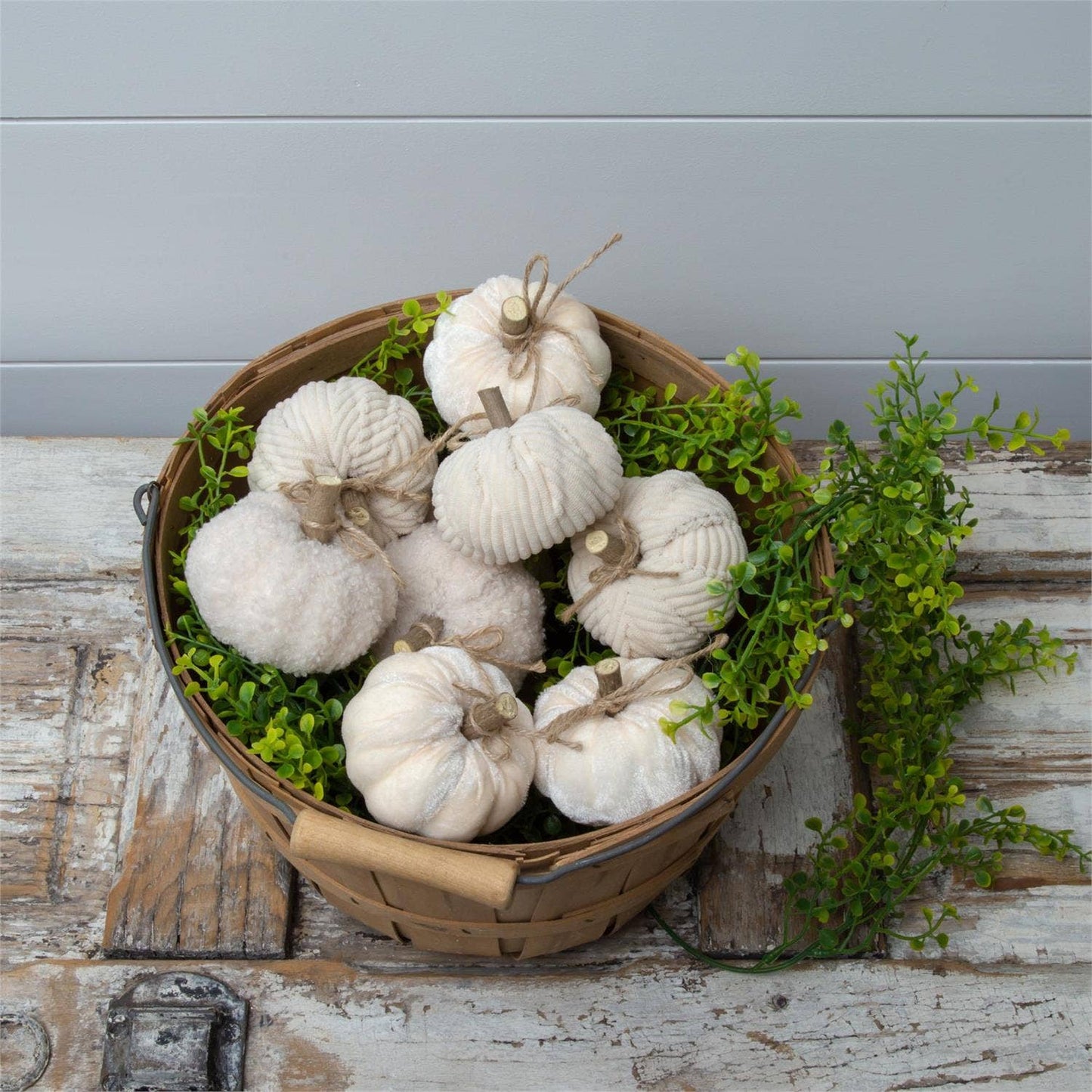 Creamy Soft Fabric Pumpkins)