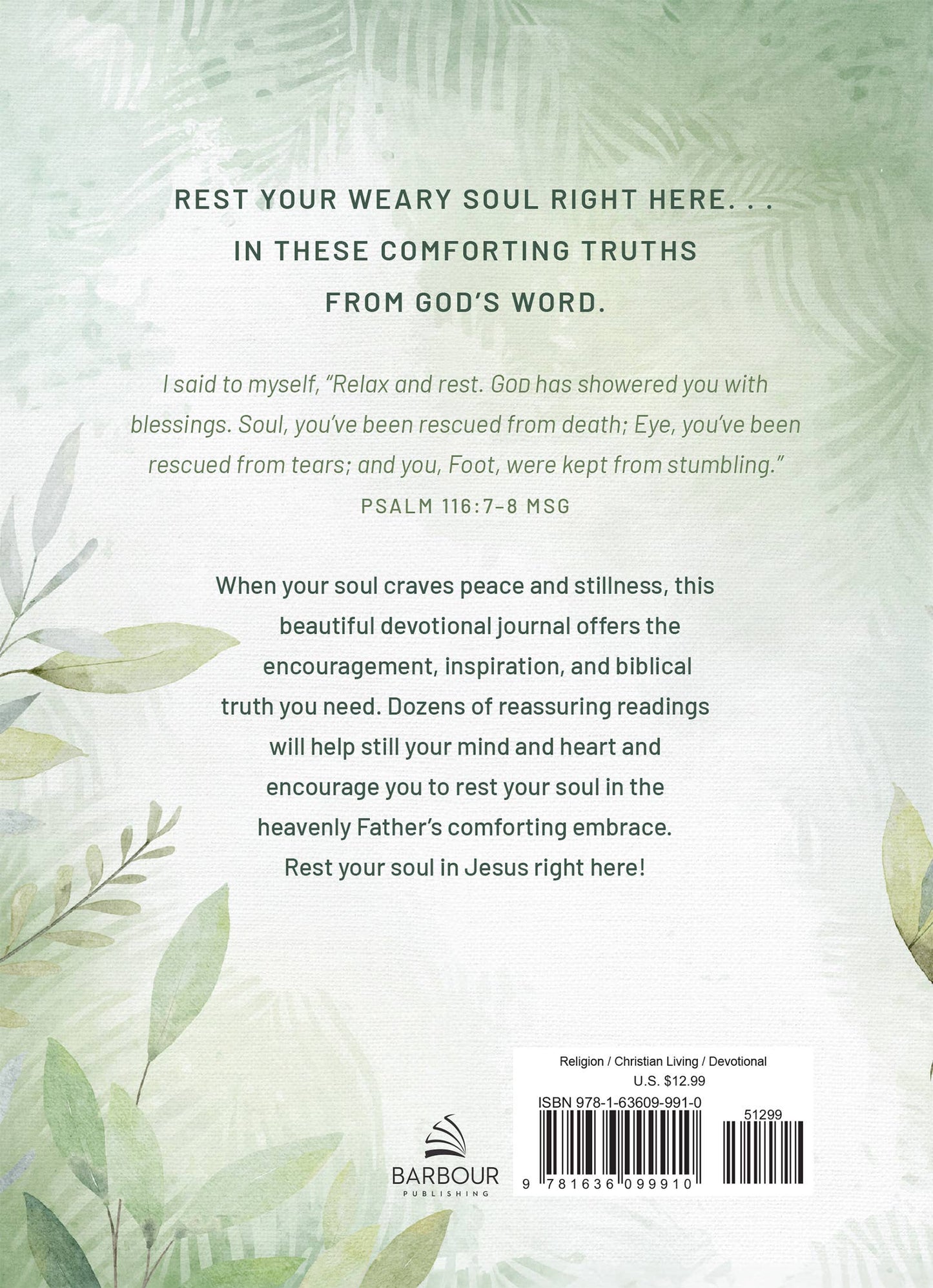 Rest in Jesus: A Devotional Journal for the Exhausted Soul