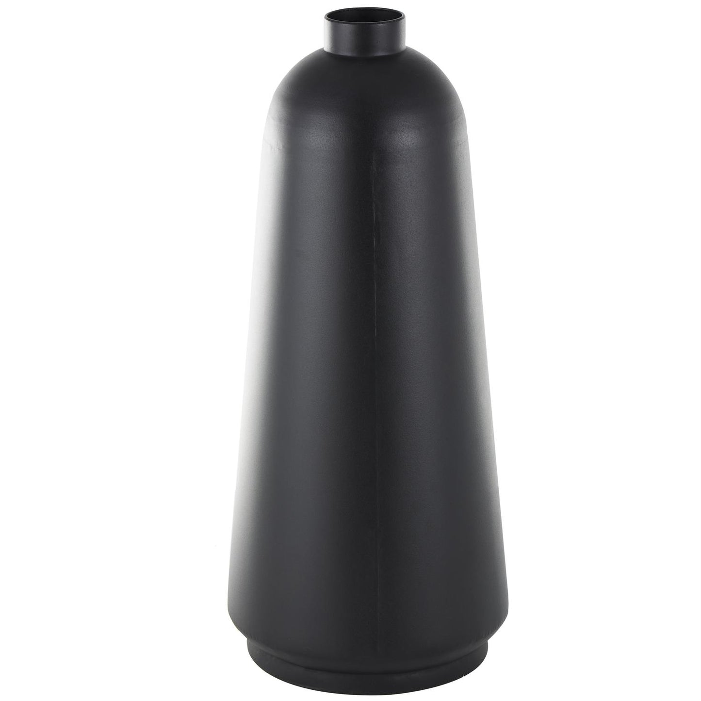 Black Metal Decorative Vase