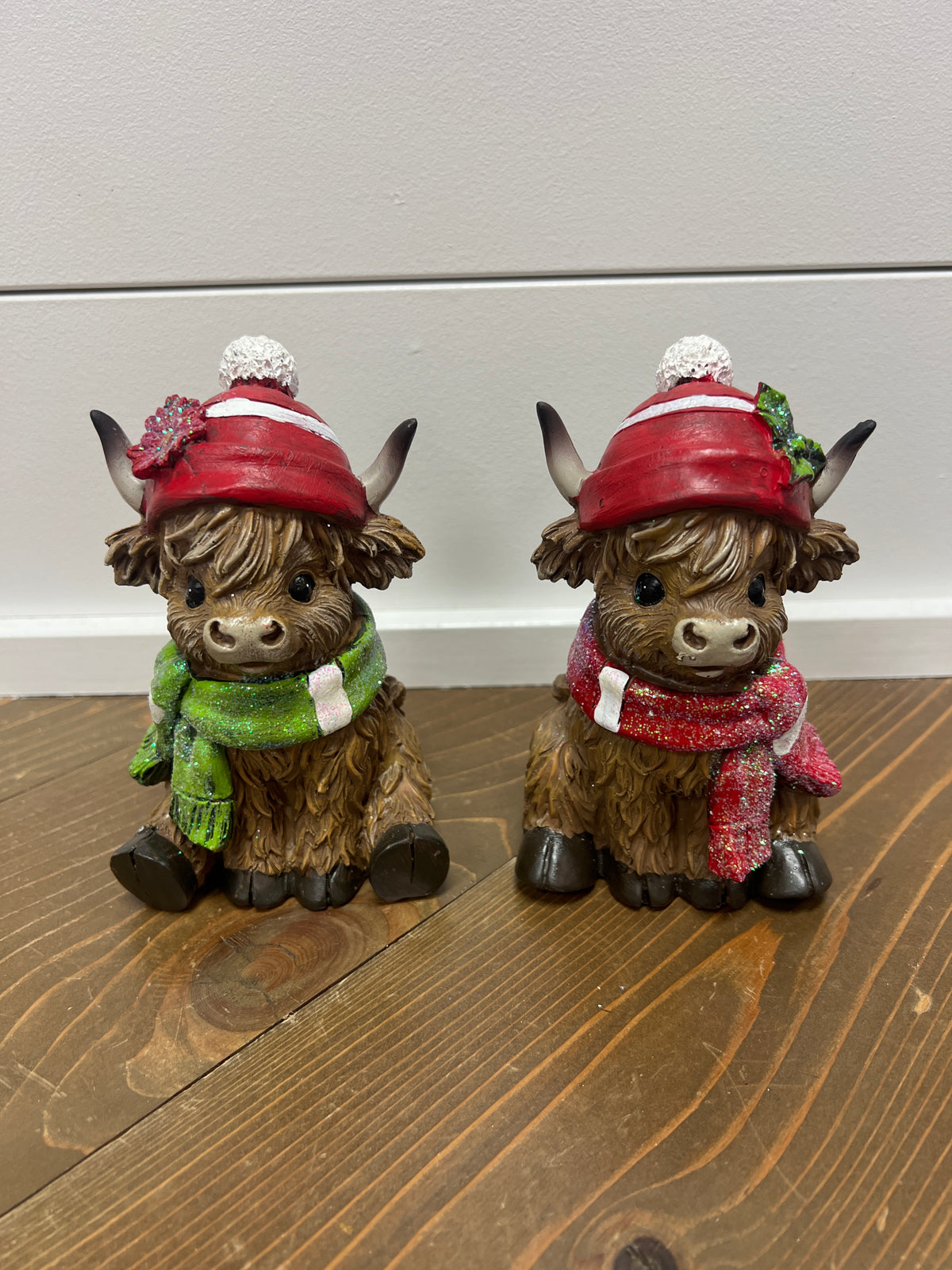 Sitting Highland Cow