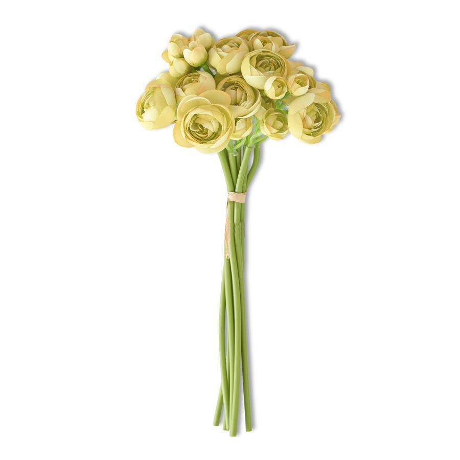 11 Inch Yellow Mini Ranunculus Bundle