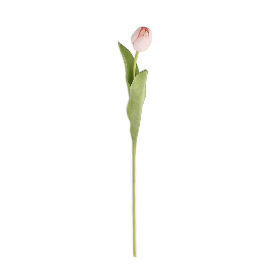 26.75 Inch Pink Silk Tulip Stem