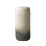 Glass 11" Textured 2-Tone Vase