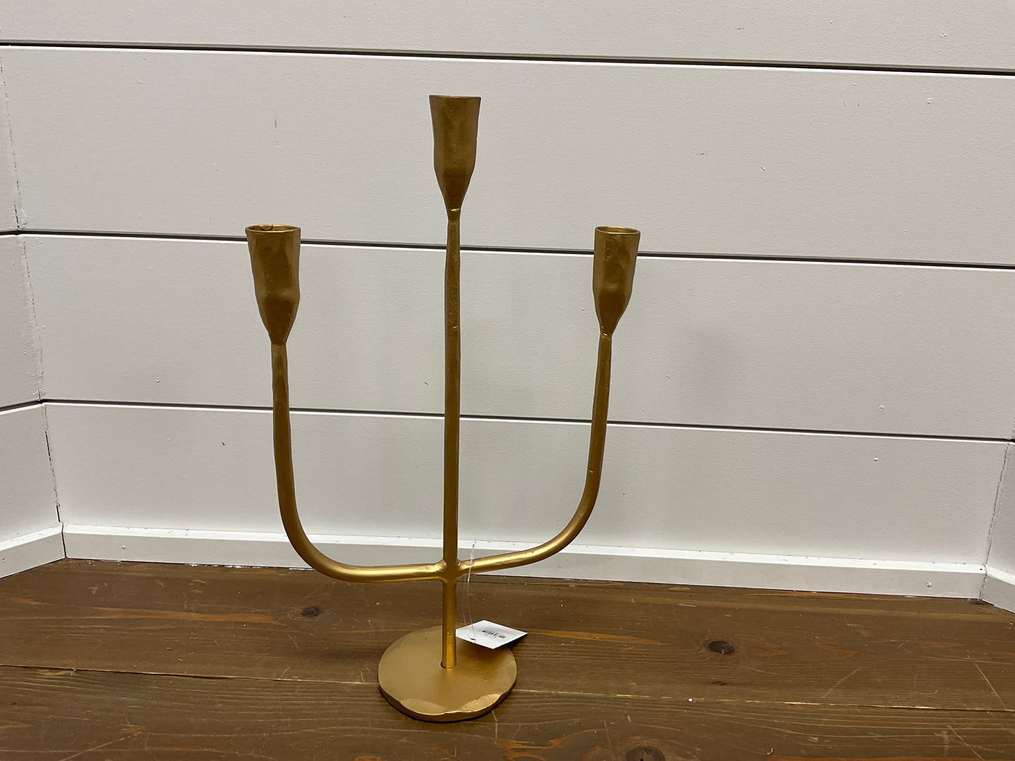 15.75 Gold Candlabra