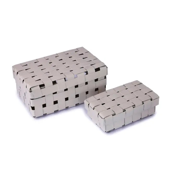 Woven Metal Storage Box