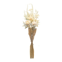 Bleached Zinnia Bouquet