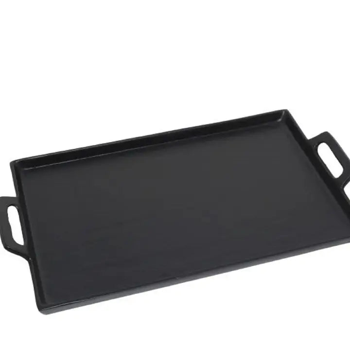 15x25 Black Aluminum Tray