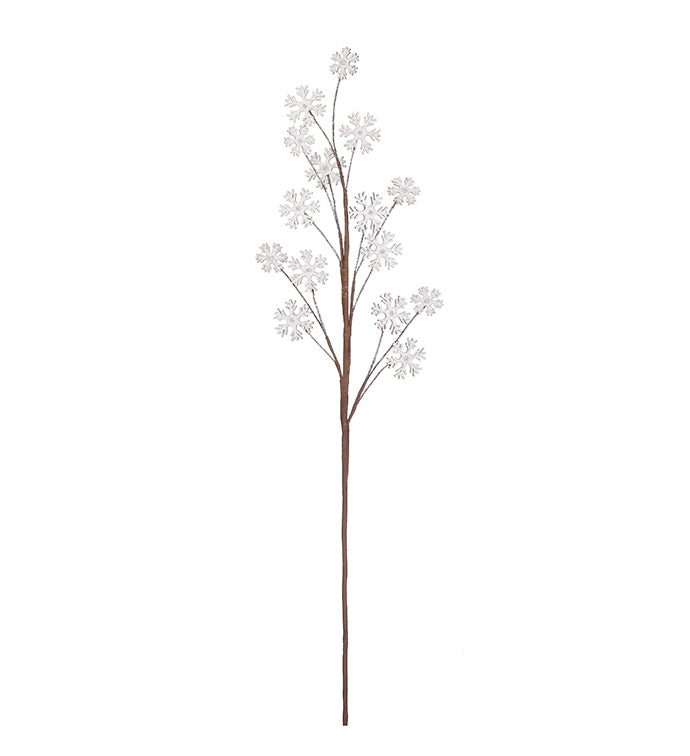 Wood Snowflake Spray