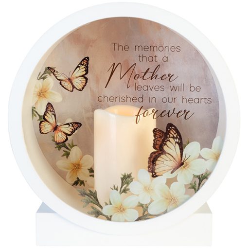 "Mother" Shadow Box Lantern