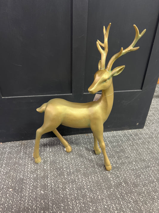 Gold Standing Deer