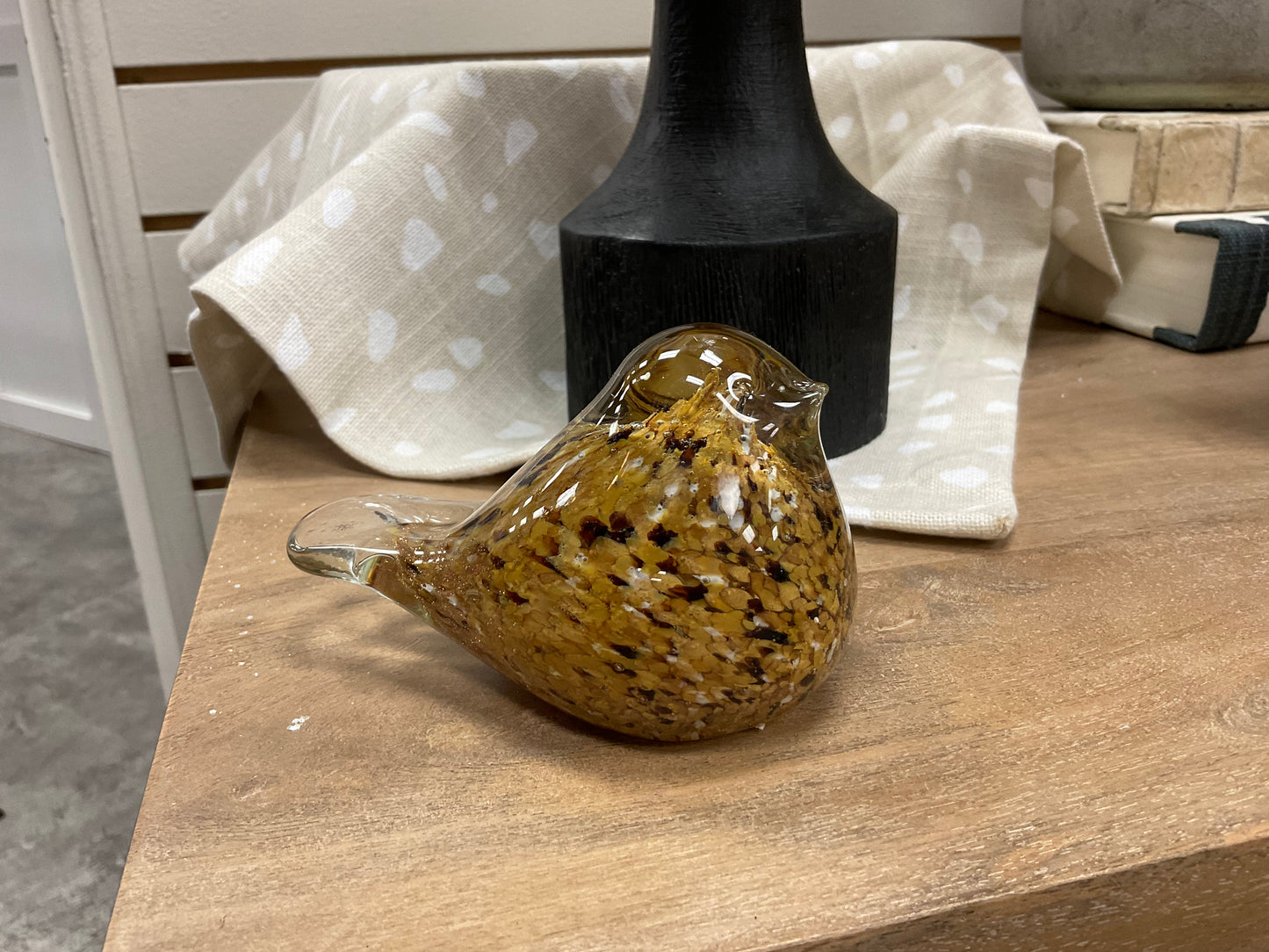 3.5 Brown/Gold Speckled Glass B