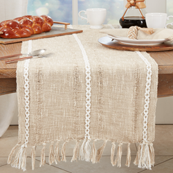 16x72 Striped Woven Runner