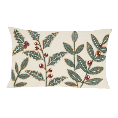 Holly Berry Pillow