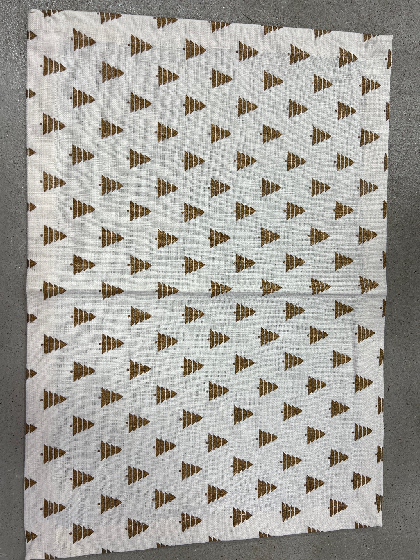 Gold Christmas Tree Placemat