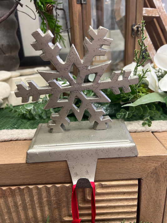 Snowflake Stocking Holder