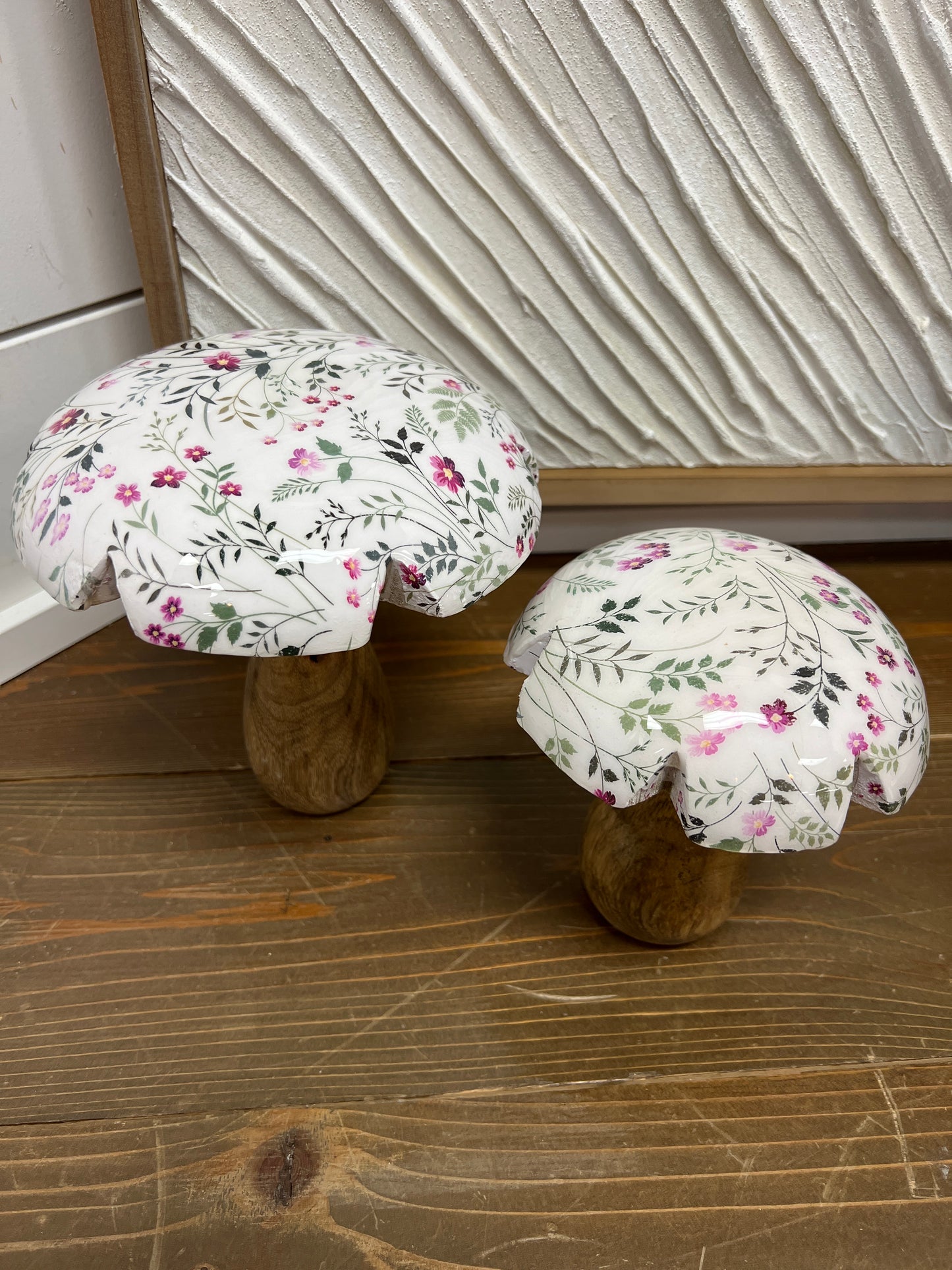 Mushroom with Florals