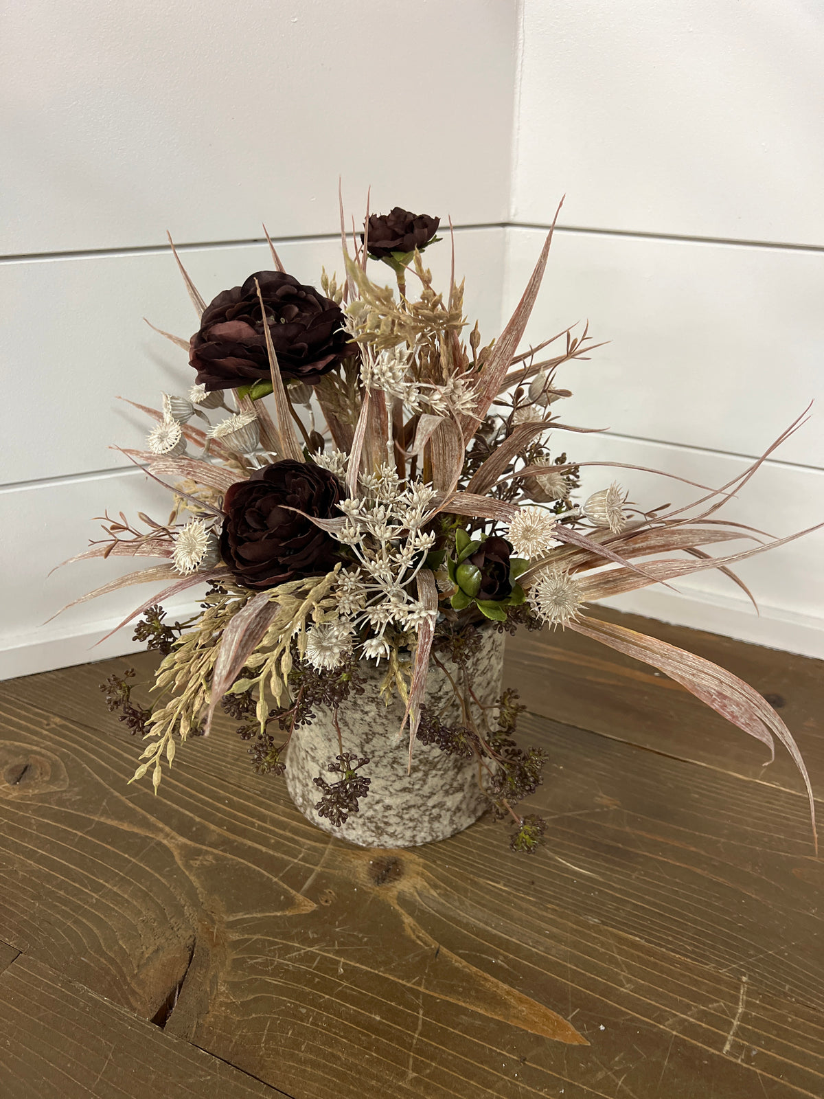 Brown Ranunculus Arrangement