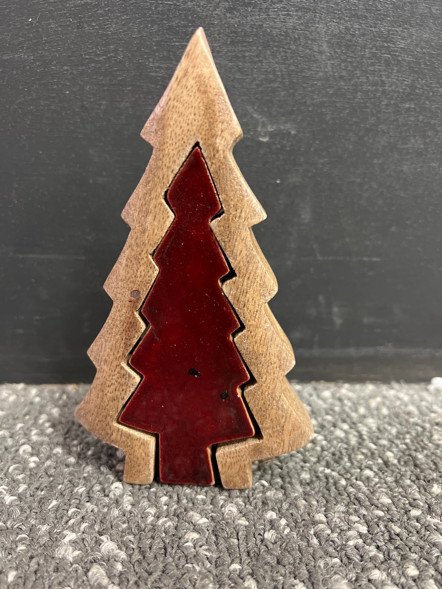 6x4 Wooden Enamel Tree