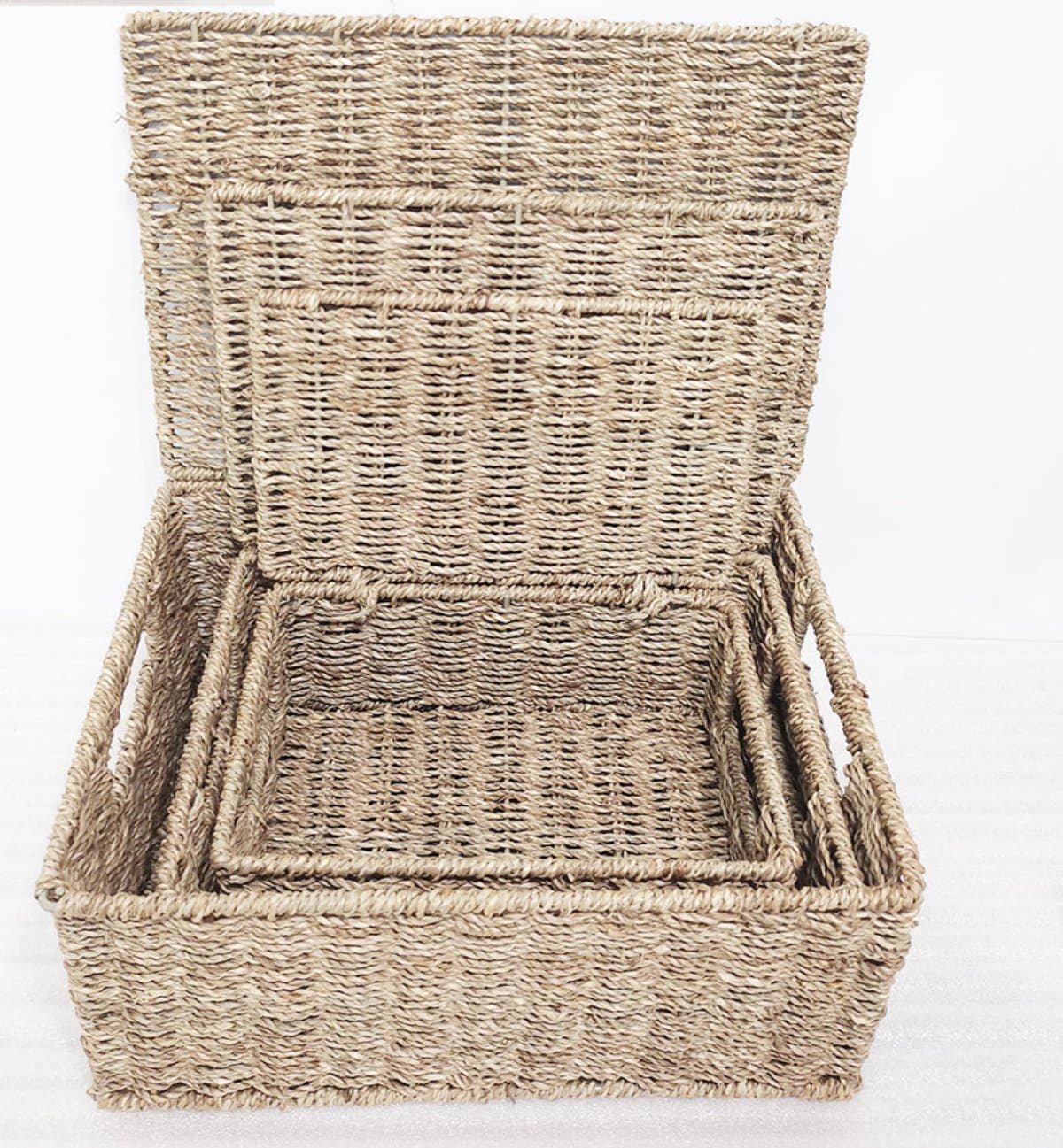 Rectangle Seagrass Trunks