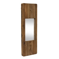 Wood/Glass Mirror