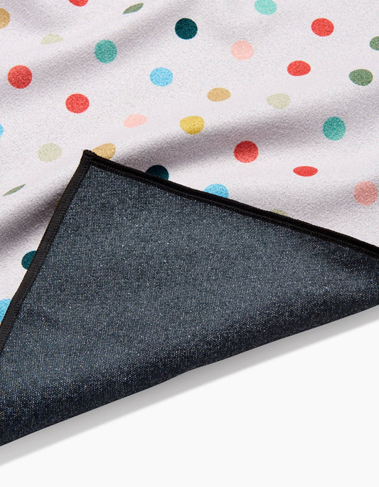 Retro Dot Fitness Towel