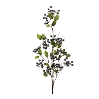 35" Blue Berry Spray