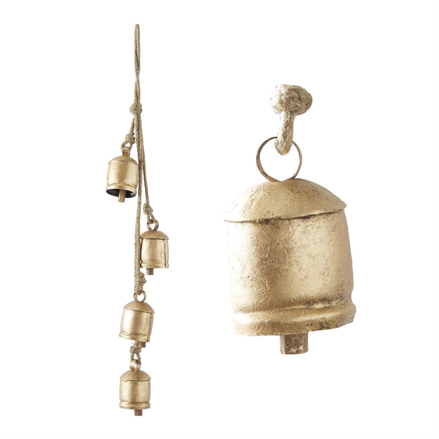 Gold Metal Decorative Bells