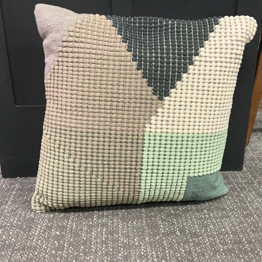 22x22 Teal Pillow Indoor/Outdoor