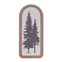 Framed Trees 13.25"L x 30"H MDF/Iron