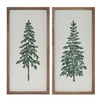 9x18 Framed Tree- Embroidery Print ASST