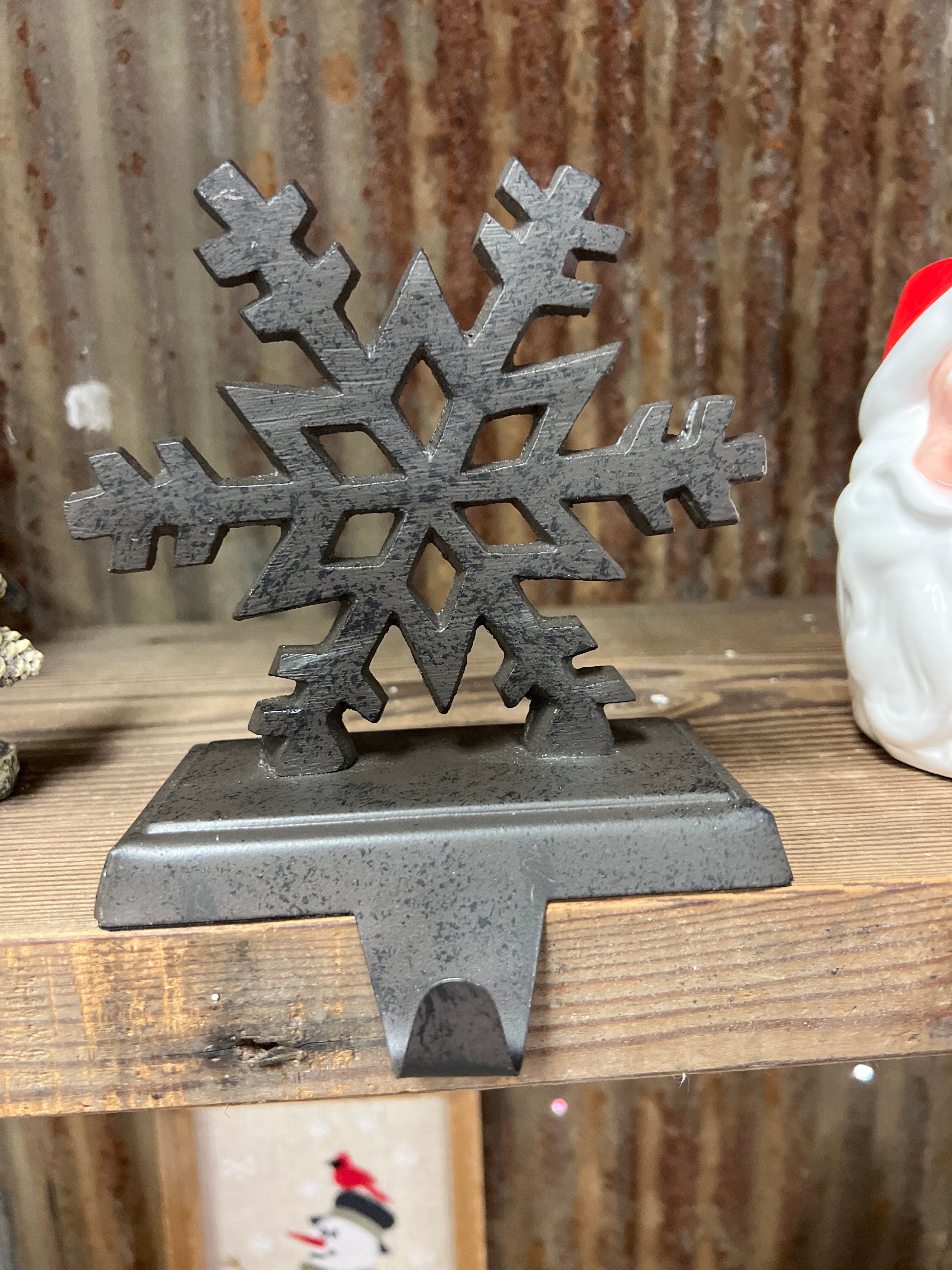 Snowflake Stocking Holder Details snowflake-stocking-holder-details