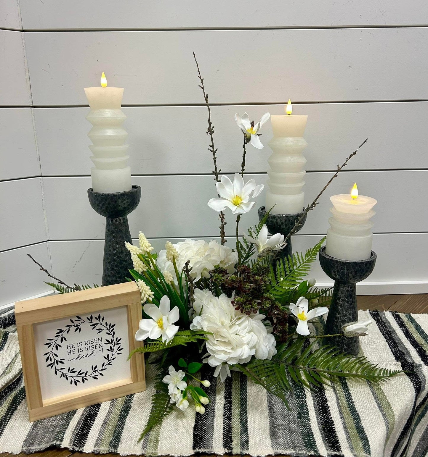 Large White LED Candlestick Look like LED