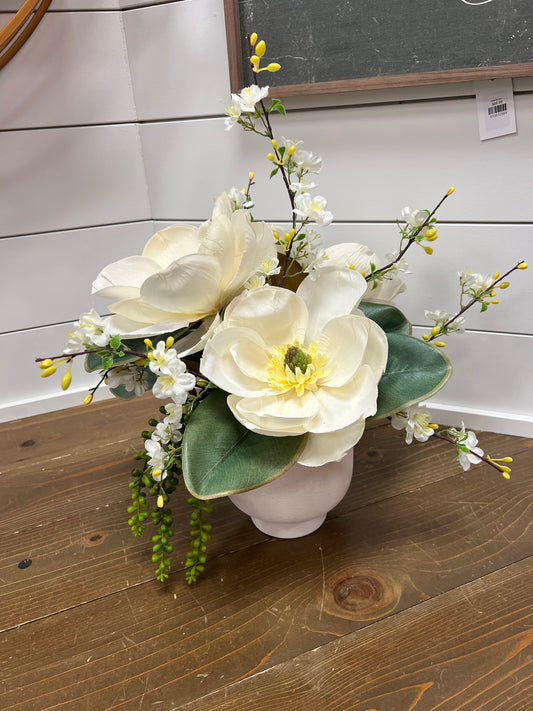 Cream Magnolia Arrangement