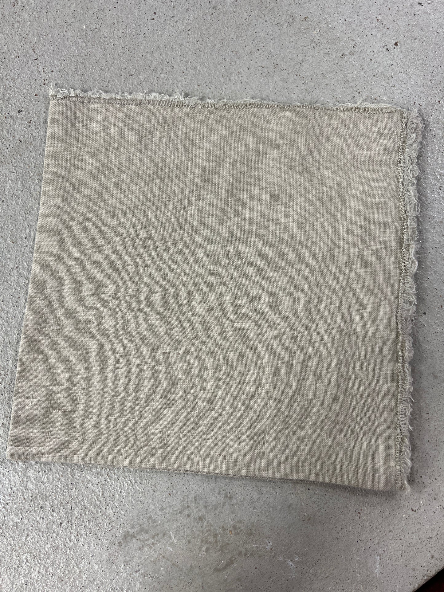 Natural Fringe Napkin