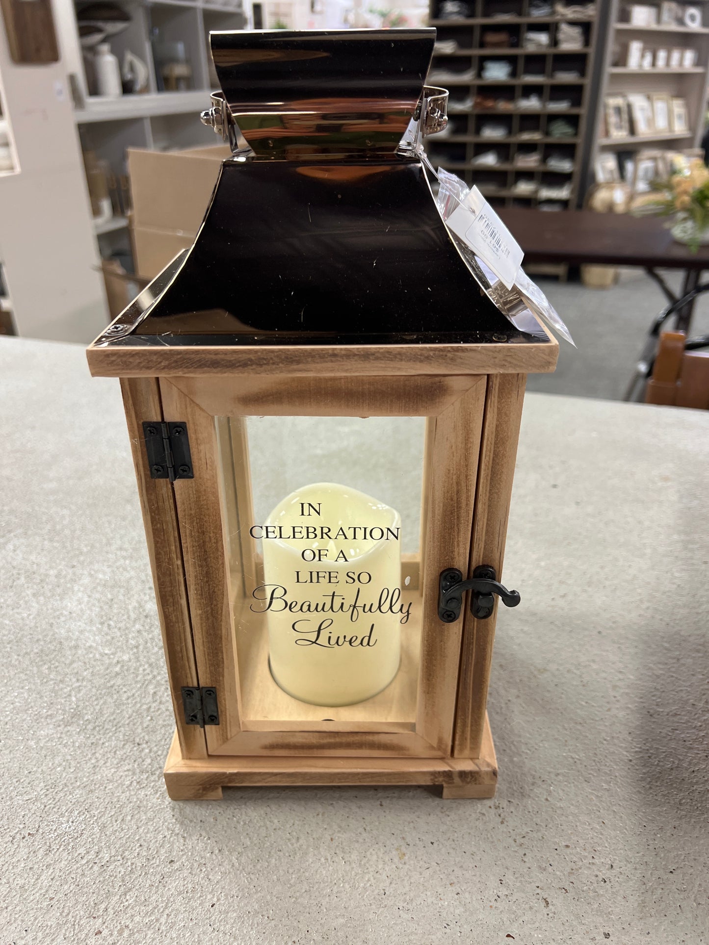 Lantern- Wood Beautifully