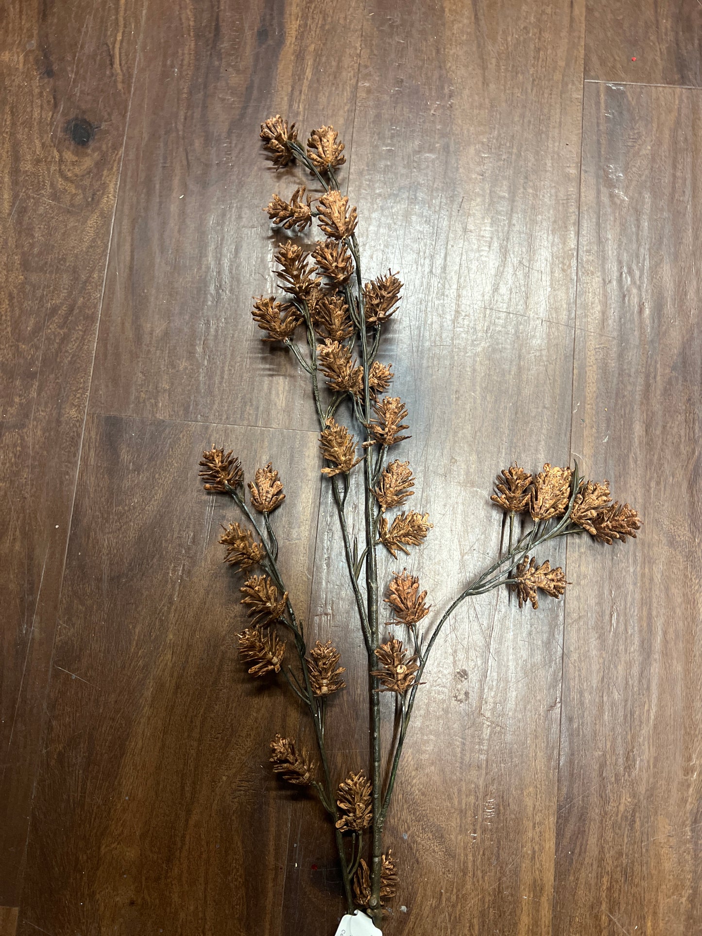 Mini Pine Cone Spray Brown