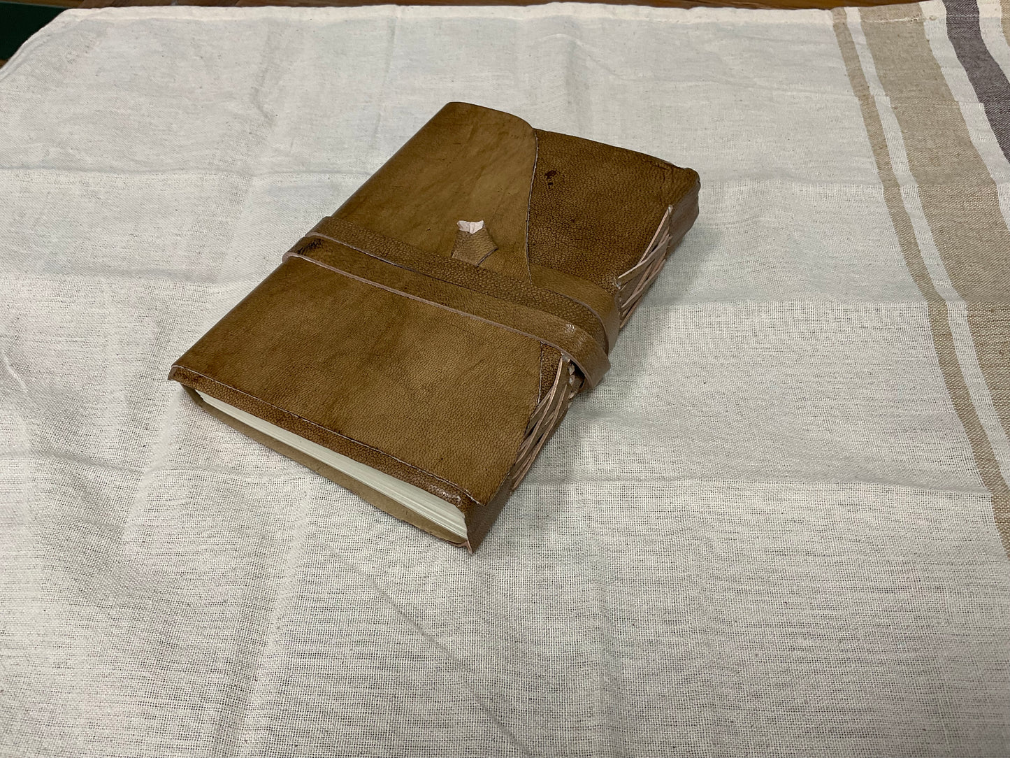 7x5 Tied Leather Journal