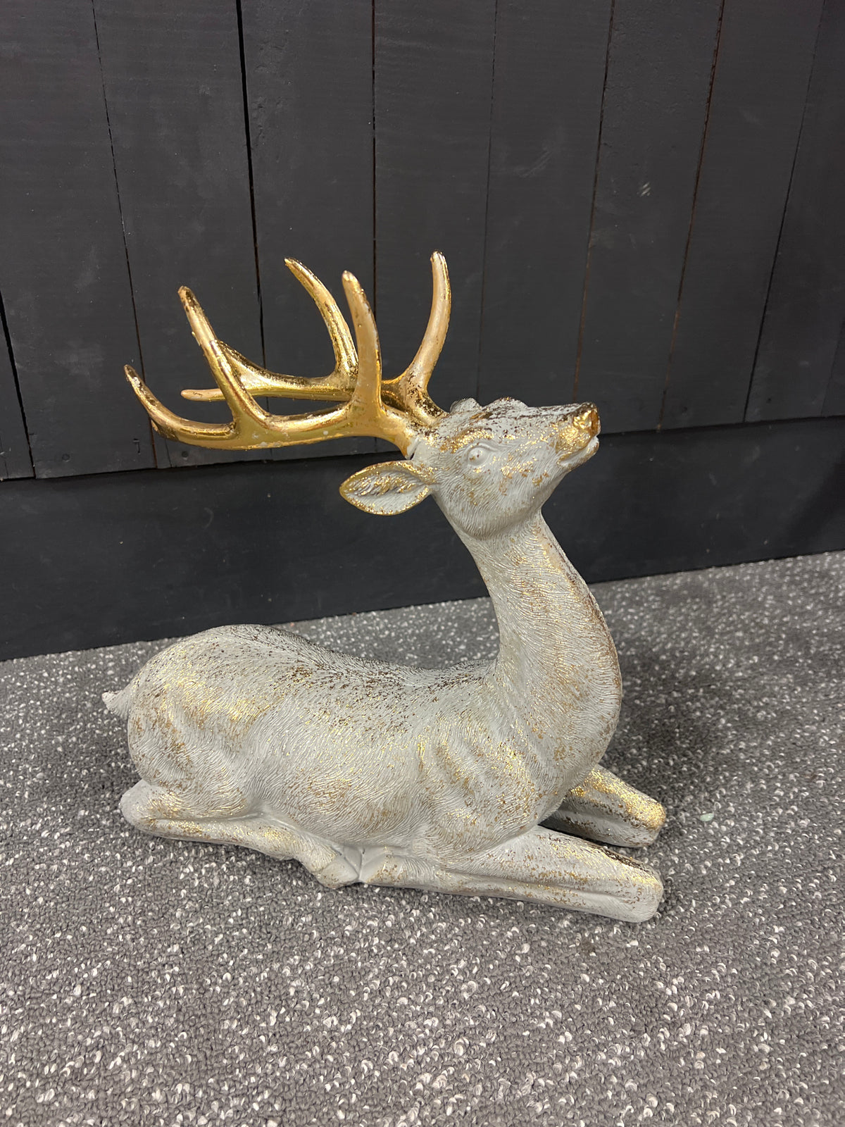 Resin Laying Deer