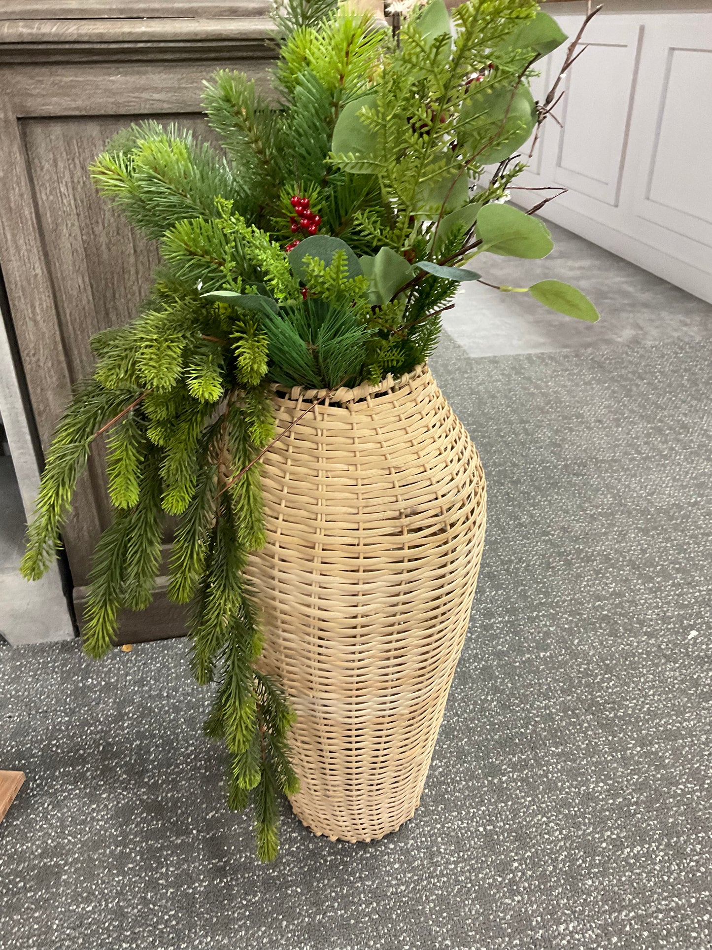 21" Decorative Vase Natural