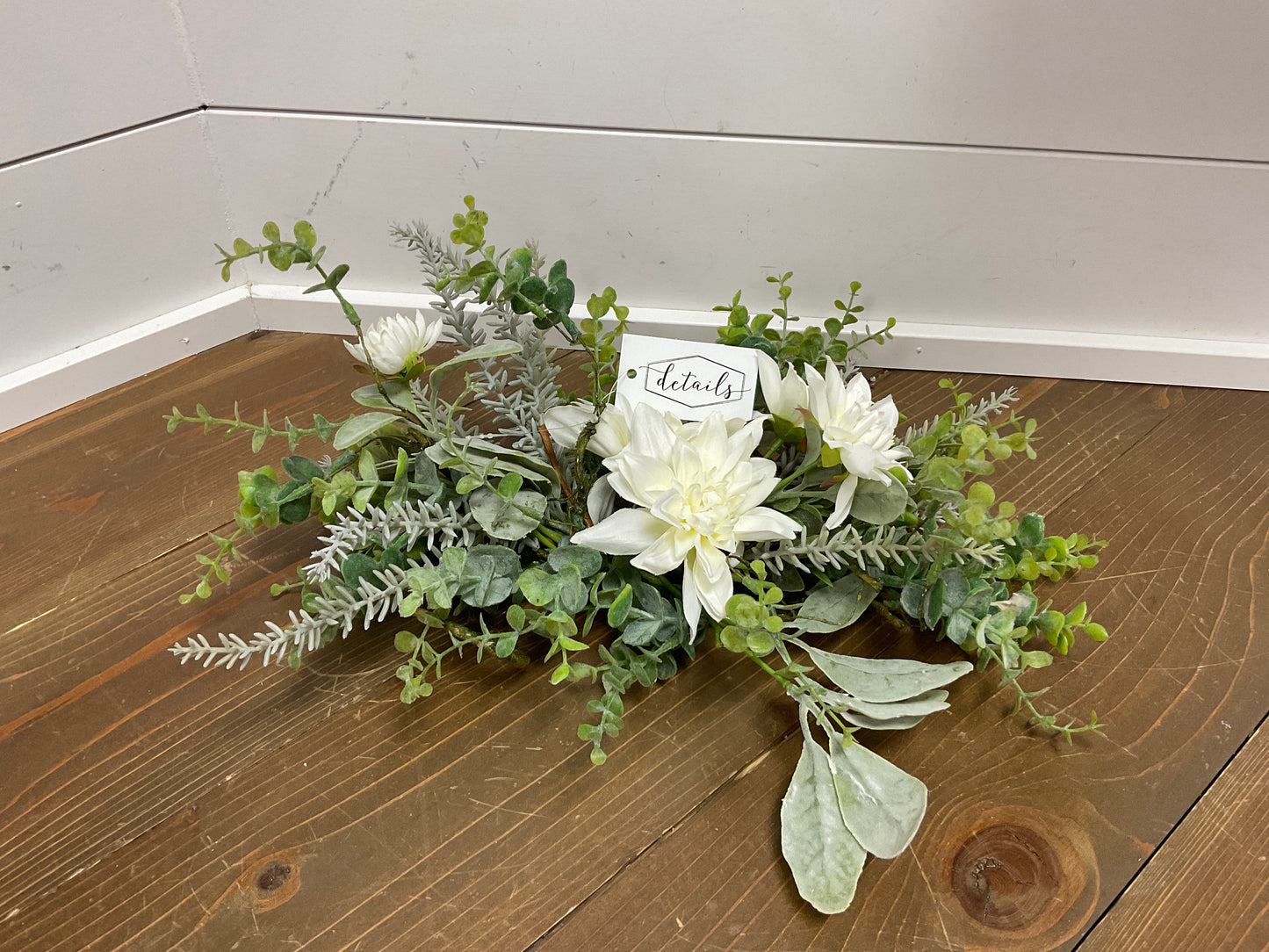 Dahlia with Greenery