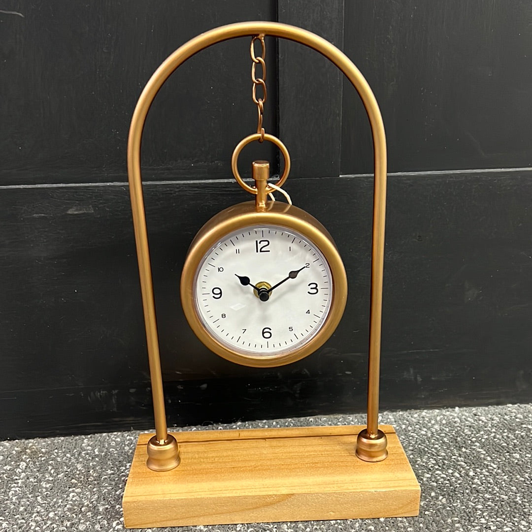 Iron Table Clock