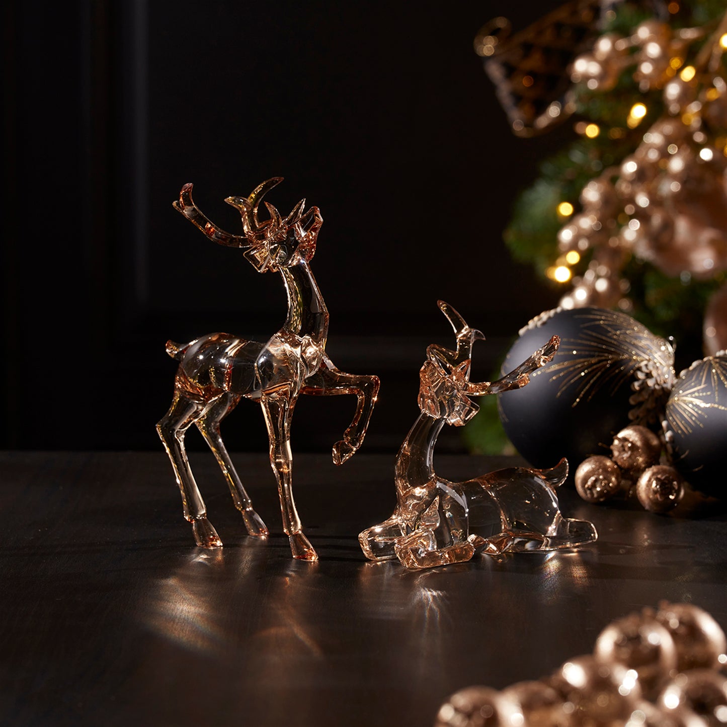 Set of 2 Acrylic Deer