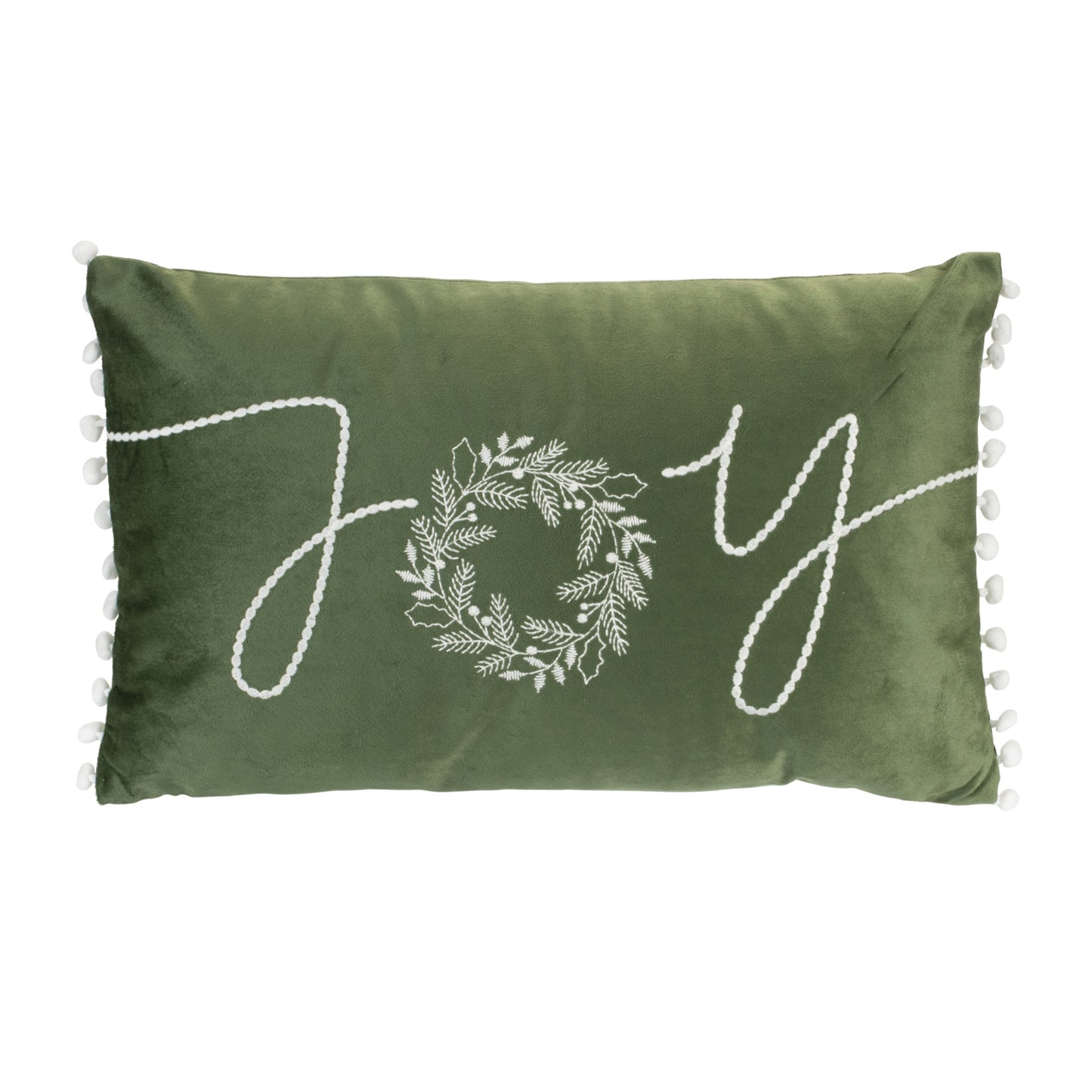 Joy Green Pillow