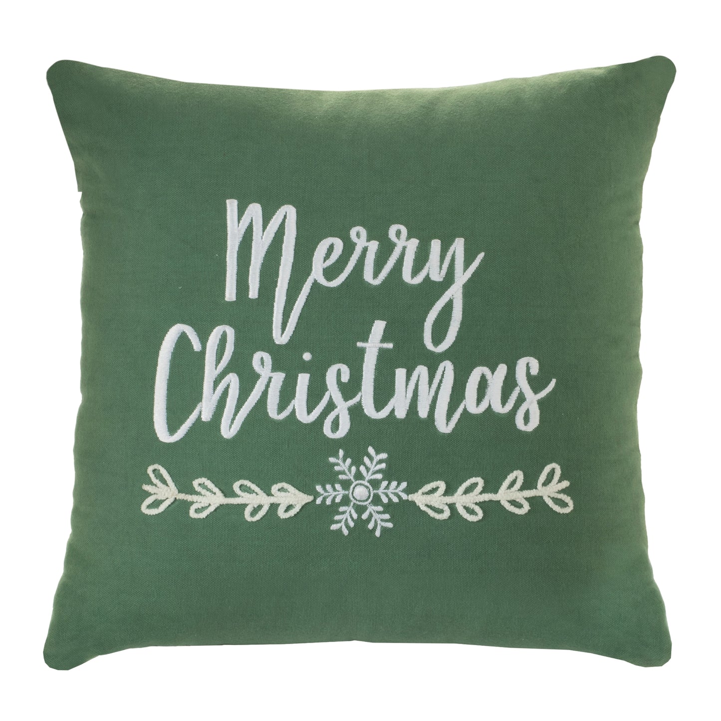 16” Square Merry Christmas Pillow
