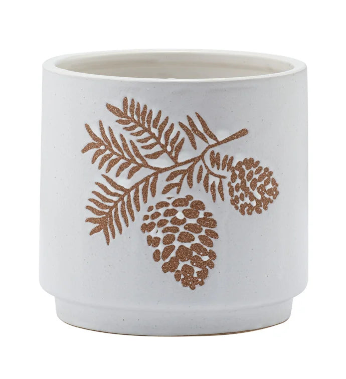 Large Pinecone Planter