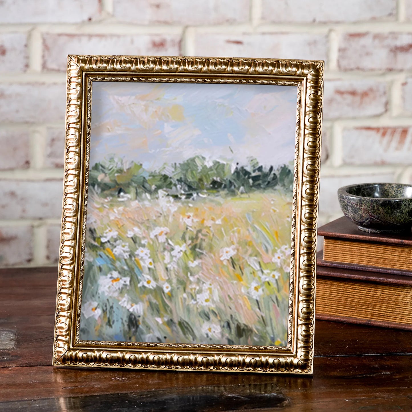 8x10 Antique Gold Photo Frame