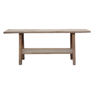 Vintage Console with Shelf