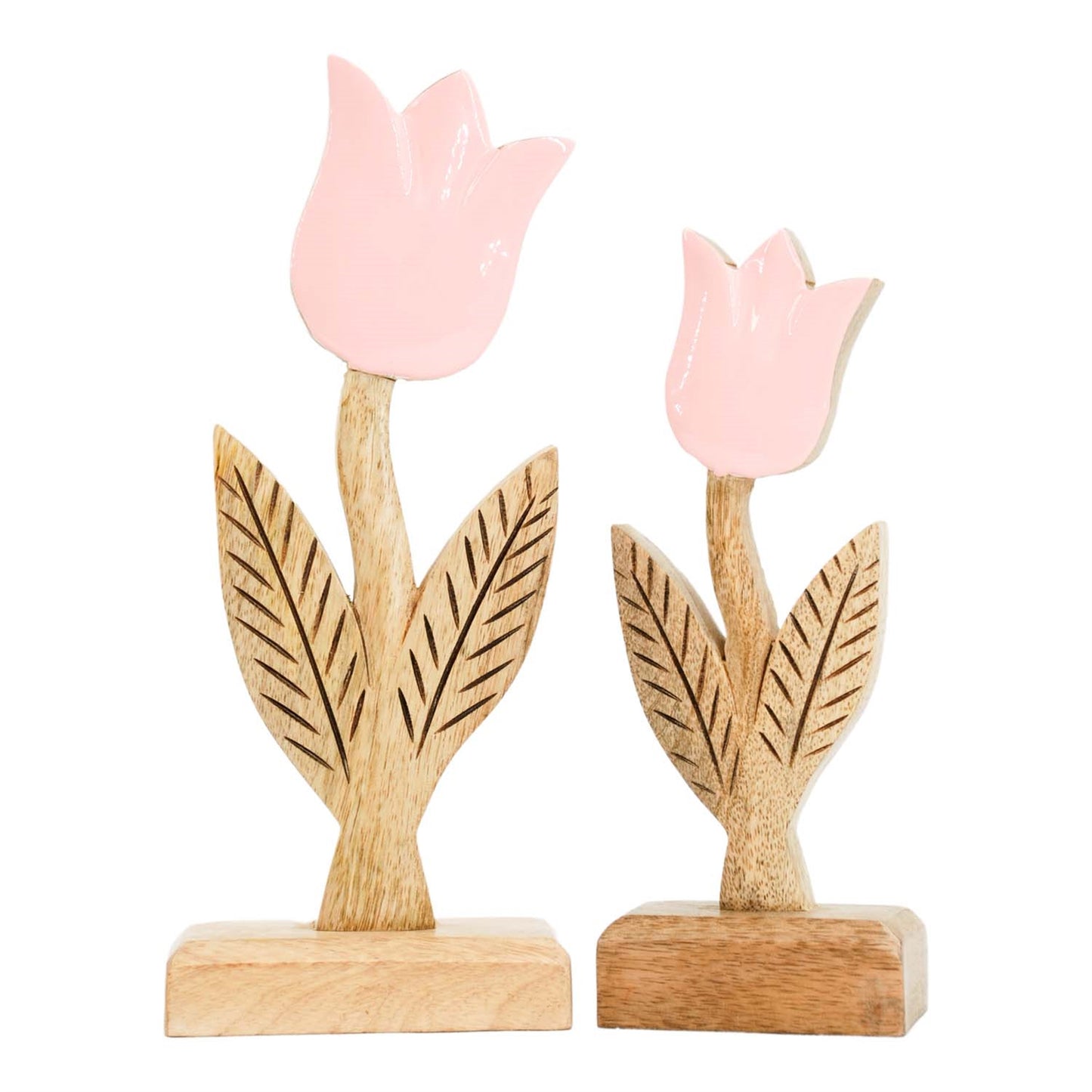 Pink Enamel Tulip