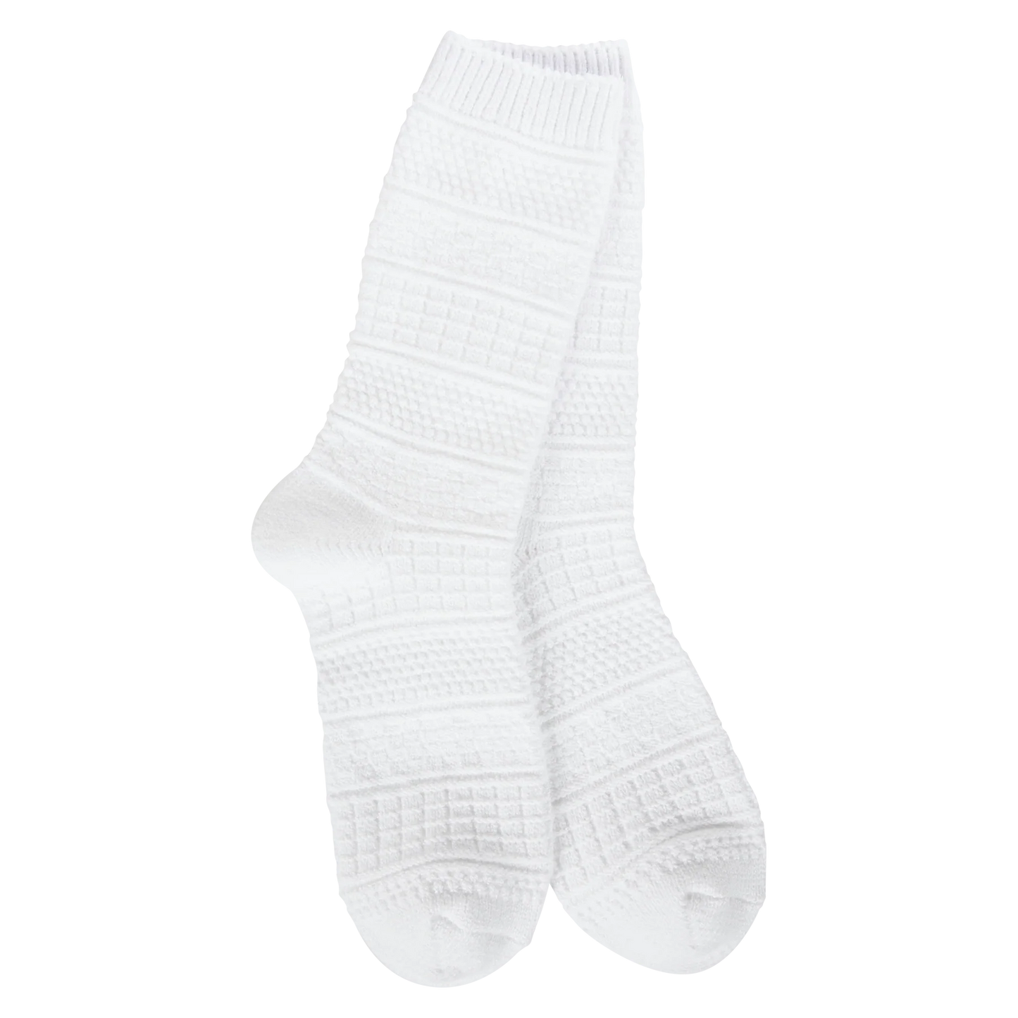 Weekend Basket Crew White